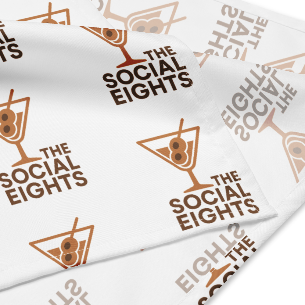 TS8 Chocolate Martini Bandana - The Social Eights