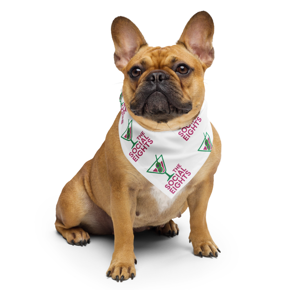 TS8 Green Martini Bandana - The Social Eights