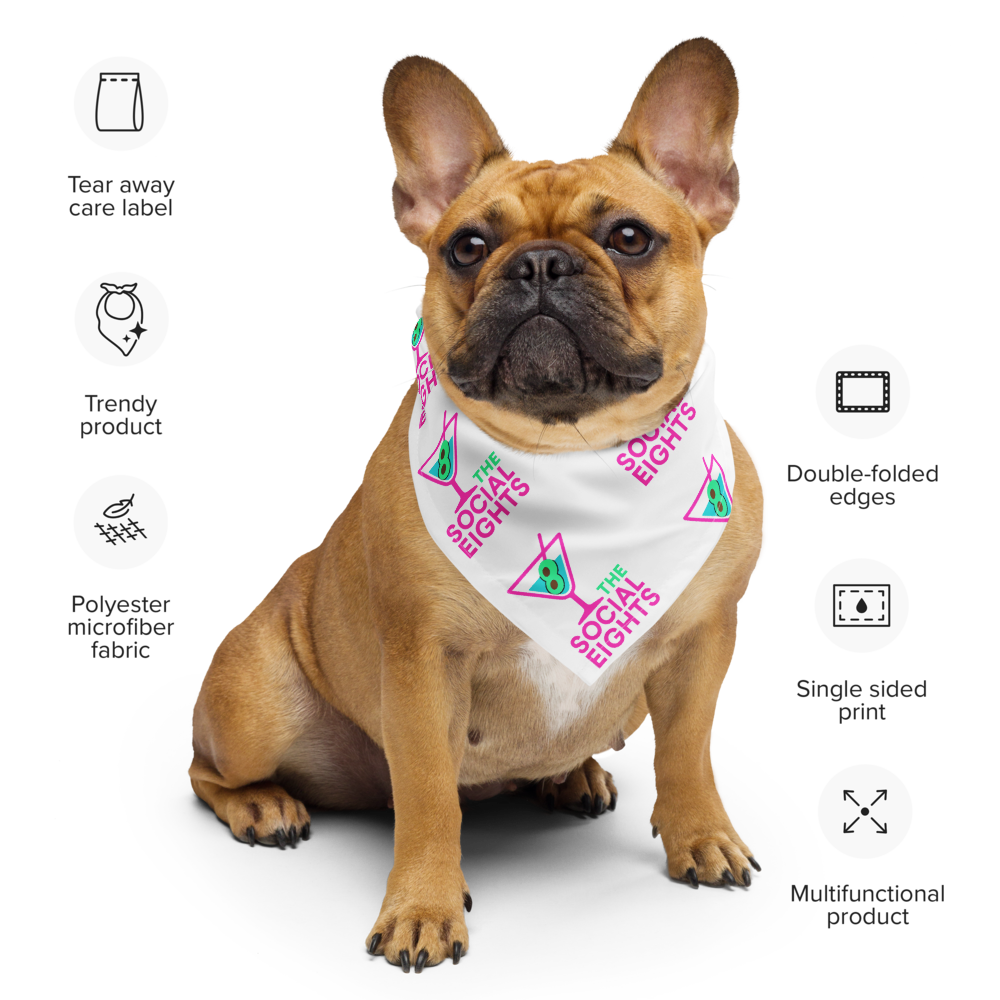 TS8 Pink Martini Bandana - The Social Eights