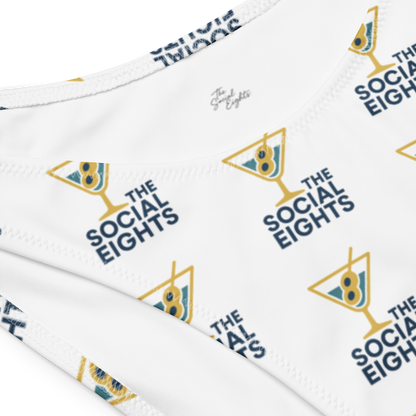 TS8 Gold Martini Bandeau Bikini - The Social Eights