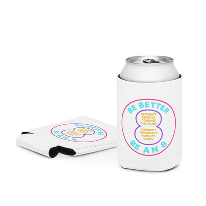 TS8 Be An 8 Badge Can Cooler - The Social Eights