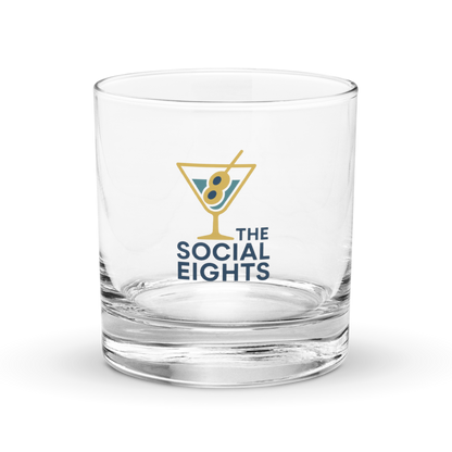 TS8 Gold Martini Rocks Glass - The Social Eights