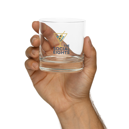 TS8 Gold Martini Rocks Glass - The Social Eights