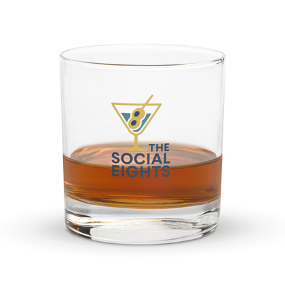 TS8 Gold Martini Rocks Glass - The Social Eights
