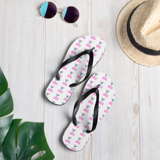 TS8 Pink Martini Flip-Flops - The Social Eights